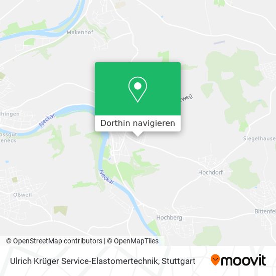 Ulrich Krüger Service-Elastomertechnik Karte