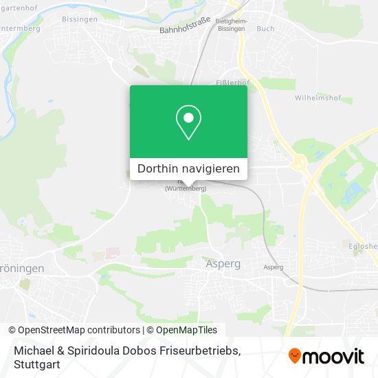Michael & Spiridoula Dobos Friseurbetriebs Karte