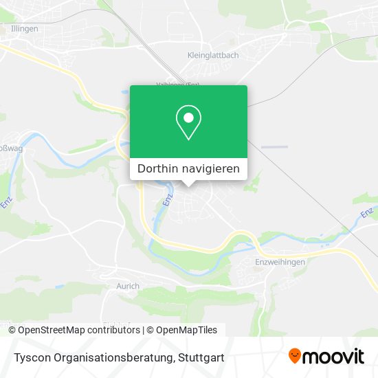 Tyscon Organisationsberatung Karte