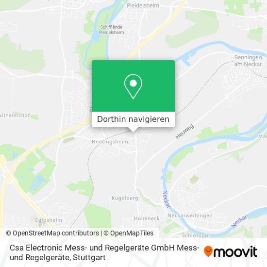 Csa Electronic Mess- und Regelgeräte GmbH Mess- und Regelgeräte Karte