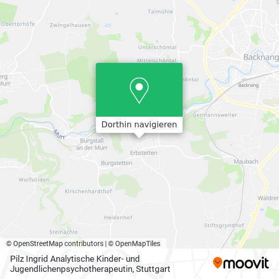 Pilz Ingrid Analytische Kinder- und Jugendlichenpsychotherapeutin Karte