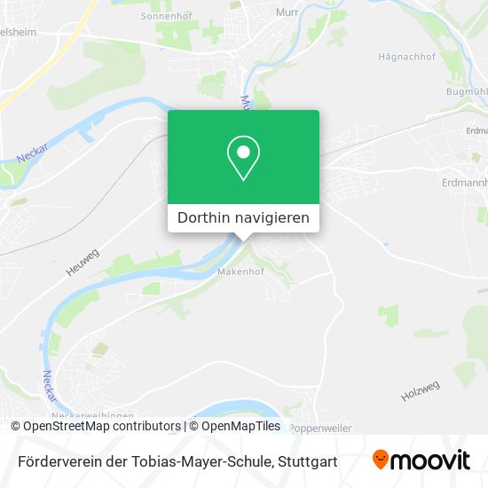 Förderverein der Tobias-Mayer-Schule Karte