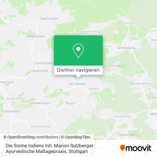 Die Sonne Indiens Inh. Marion Sulzberger Ayurvedische Maßagepraxis Karte