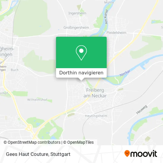 Gees Haut Couture Karte