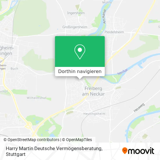 Harry Martin Deutsche Vermögensberatung Karte