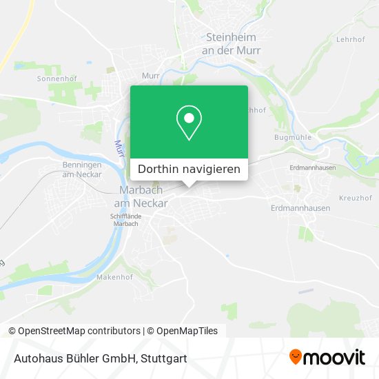 Autohaus Bühler GmbH Karte