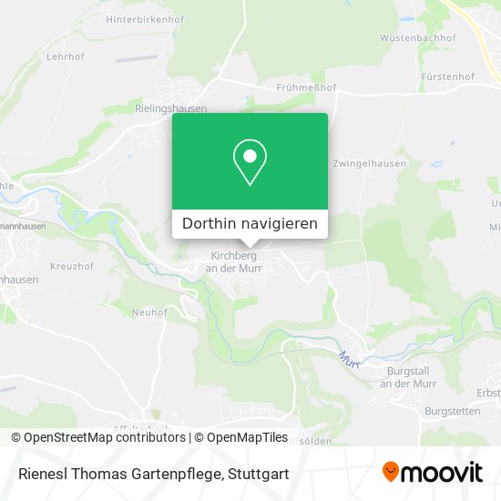 Rienesl Thomas Gartenpflege Karte