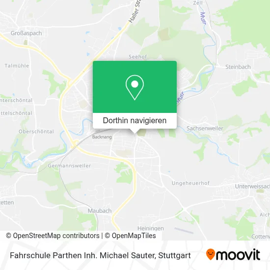 Fahrschule Parthen Inh. Michael Sauter Karte