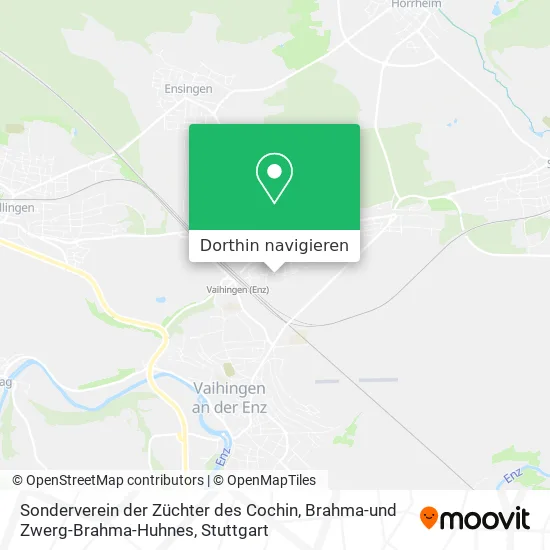 Sonderverein der Züchter des Cochin, Brahma-und Zwerg-Brahma-Huhnes Karte