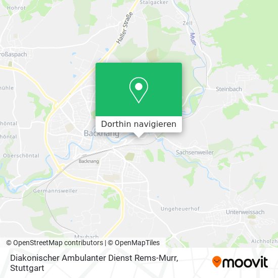 Diakonischer Ambulanter Dienst Rems-Murr Karte