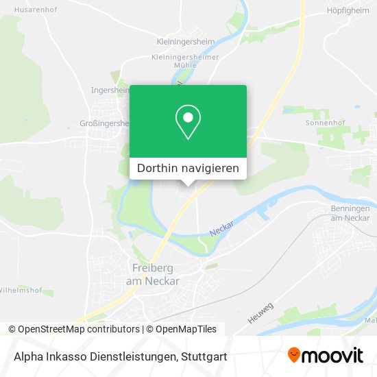Alpha Inkasso Dienstleistungen Karte