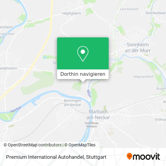 Premium International Autohandel Karte