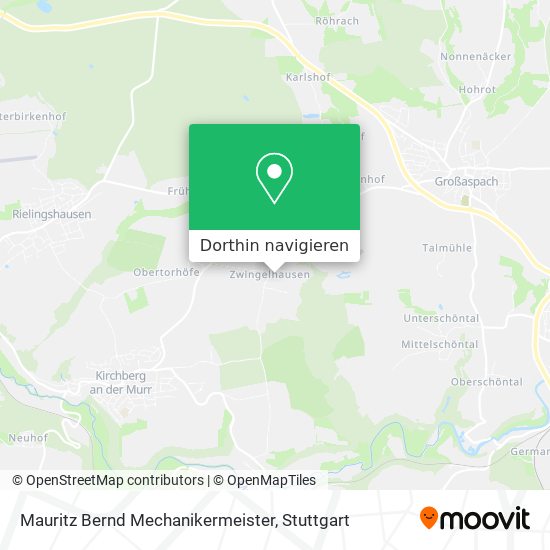 Mauritz Bernd Mechanikermeister Karte