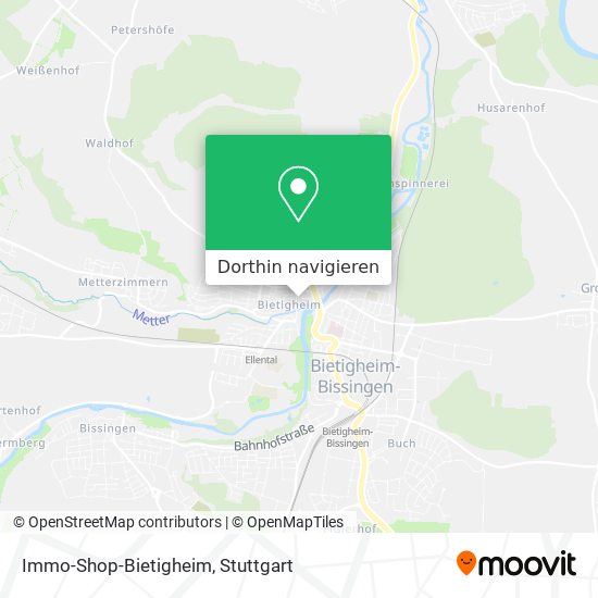 Immo-Shop-Bietigheim Karte