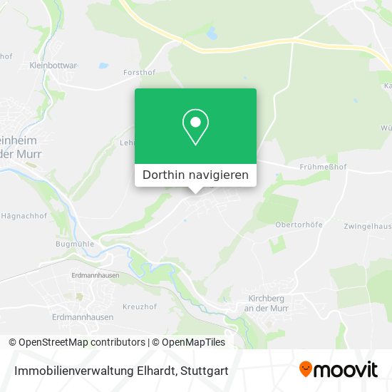 Immobilienverwaltung Elhardt Karte