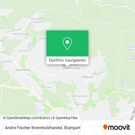 Andre Fischer Brennholzhandel Karte