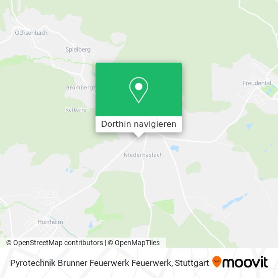 Pyrotechnik Brunner Feuerwerk Feuerwerk Karte
