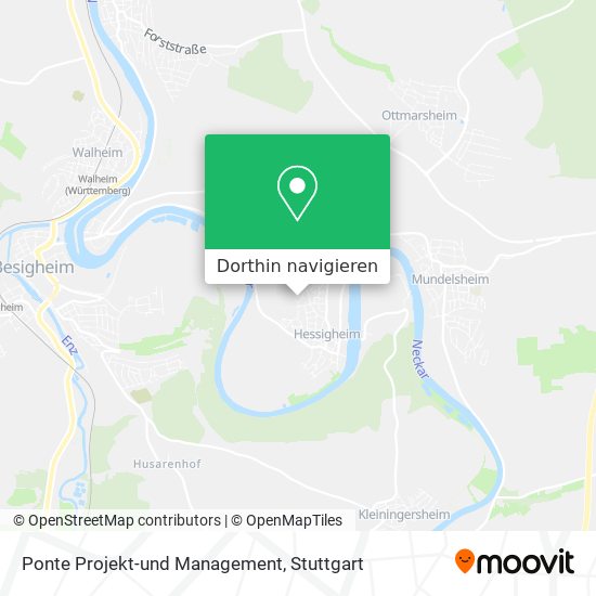 Ponte Projekt-und Management Karte