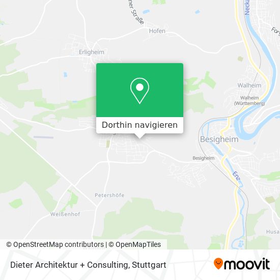 Dieter Architektur + Consulting Karte