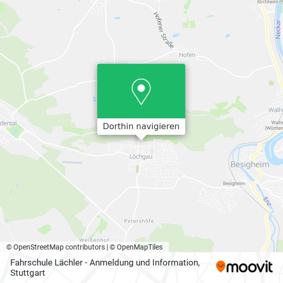 Fahrschule Lächler - Anmeldung und Information Karte