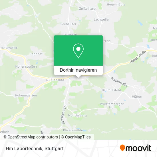 Hih Labortechnik Karte