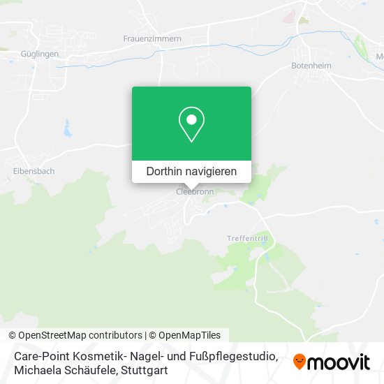 Care-Point Kosmetik- Nagel- und Fußpflegestudio, Michaela Schäufele Karte