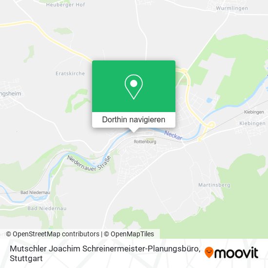 Mutschler Joachim Schreinermeister-Planungsbüro Karte