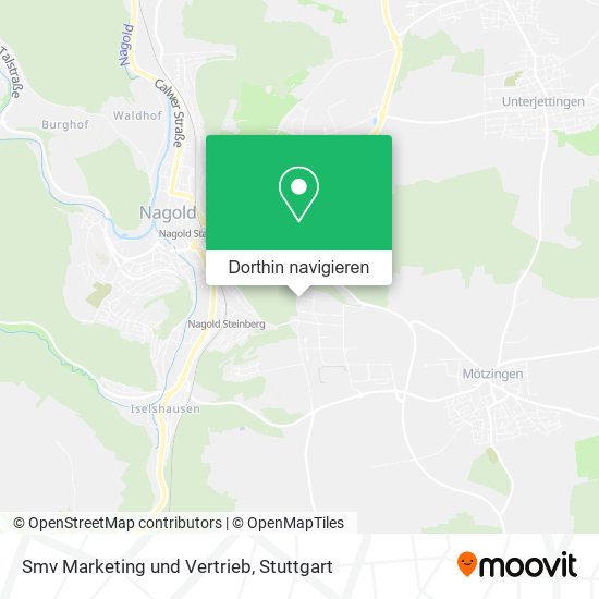 Smv Marketing und Vertrieb Karte