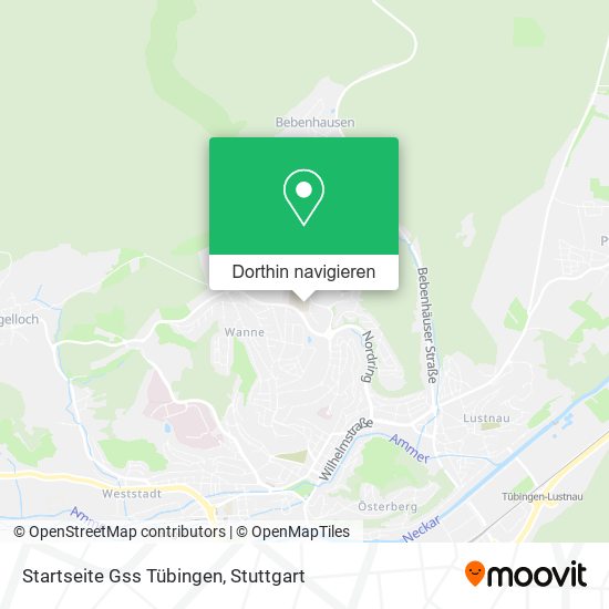 Startseite Gss Tübingen Karte
