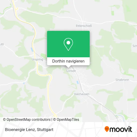 Bioenergie Lenz Karte