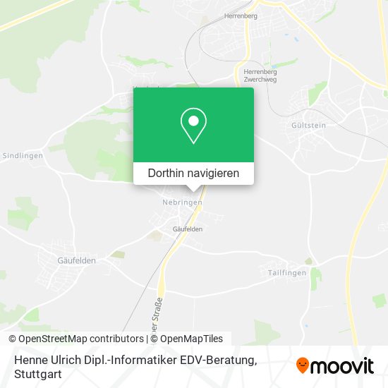 Henne Ulrich Dipl.-Informatiker EDV-Beratung Karte