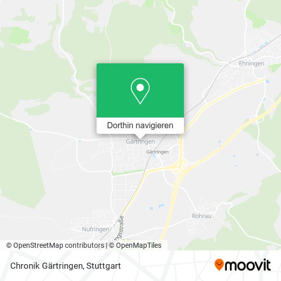 Chronik Gärtringen Karte