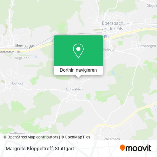 Margrets Klöppeltreff Karte