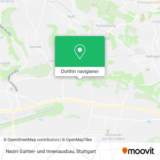 Neziri Garten- und Innenausbau Karte