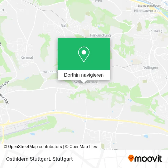 Ostfildern Stuttgart Karte