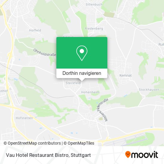 Vau Hotel Restaurant Bistro Karte