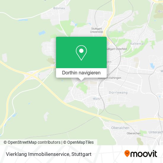 Vierklang Immobilienservice Karte