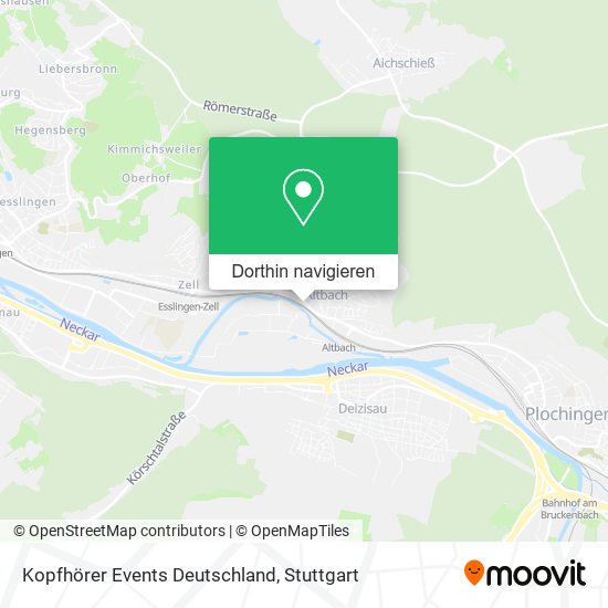 Kopfhörer Events Deutschland Karte