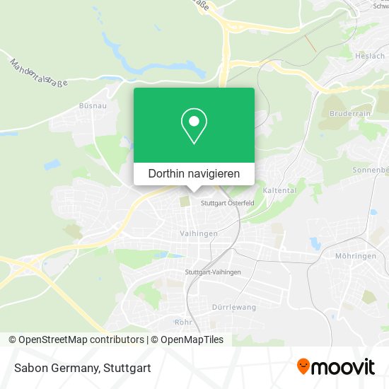 Sabon Germany Karte