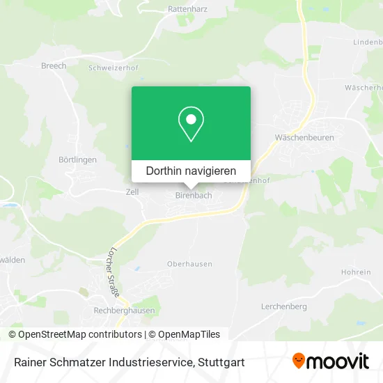 Rainer Schmatzer Industrieservice Karte