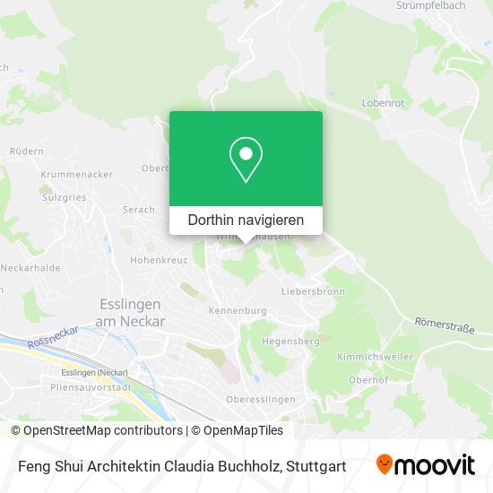 Feng Shui Architektin Claudia Buchholz Karte