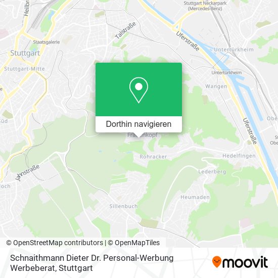 Schnaithmann Dieter Dr. Personal-Werbung Werbeberat Karte