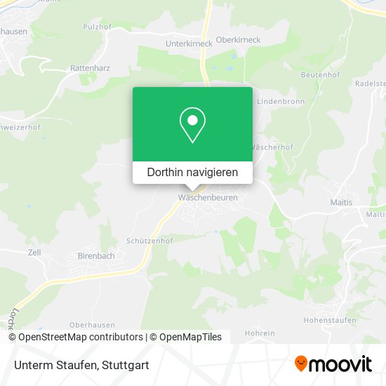 Unterm Staufen Karte