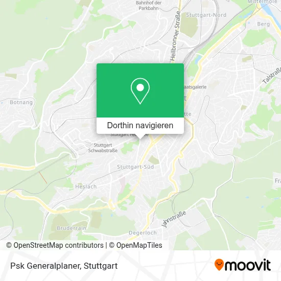 Psk Generalplaner Karte