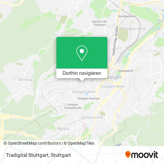 Tradigital Stuttgart Karte