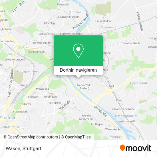 Wasen Karte