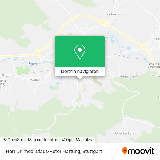 Herr Dr. med. Claus-Peter Hartung Karte