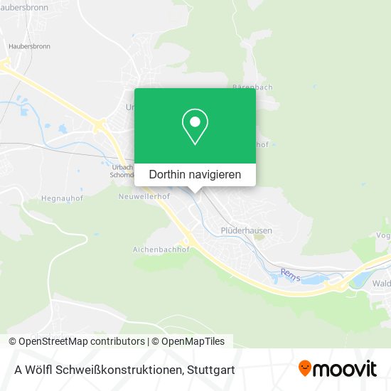 A Wölfl Schweißkonstruktionen Karte