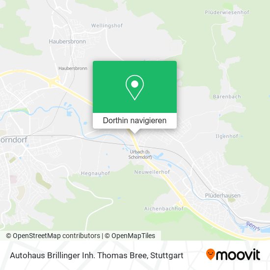 Autohaus Brillinger Inh. Thomas Bree Karte