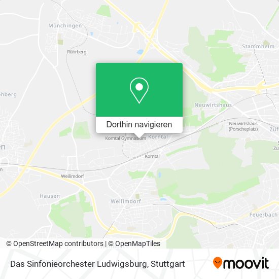 Das Sinfonieorchester Ludwigsburg Karte
